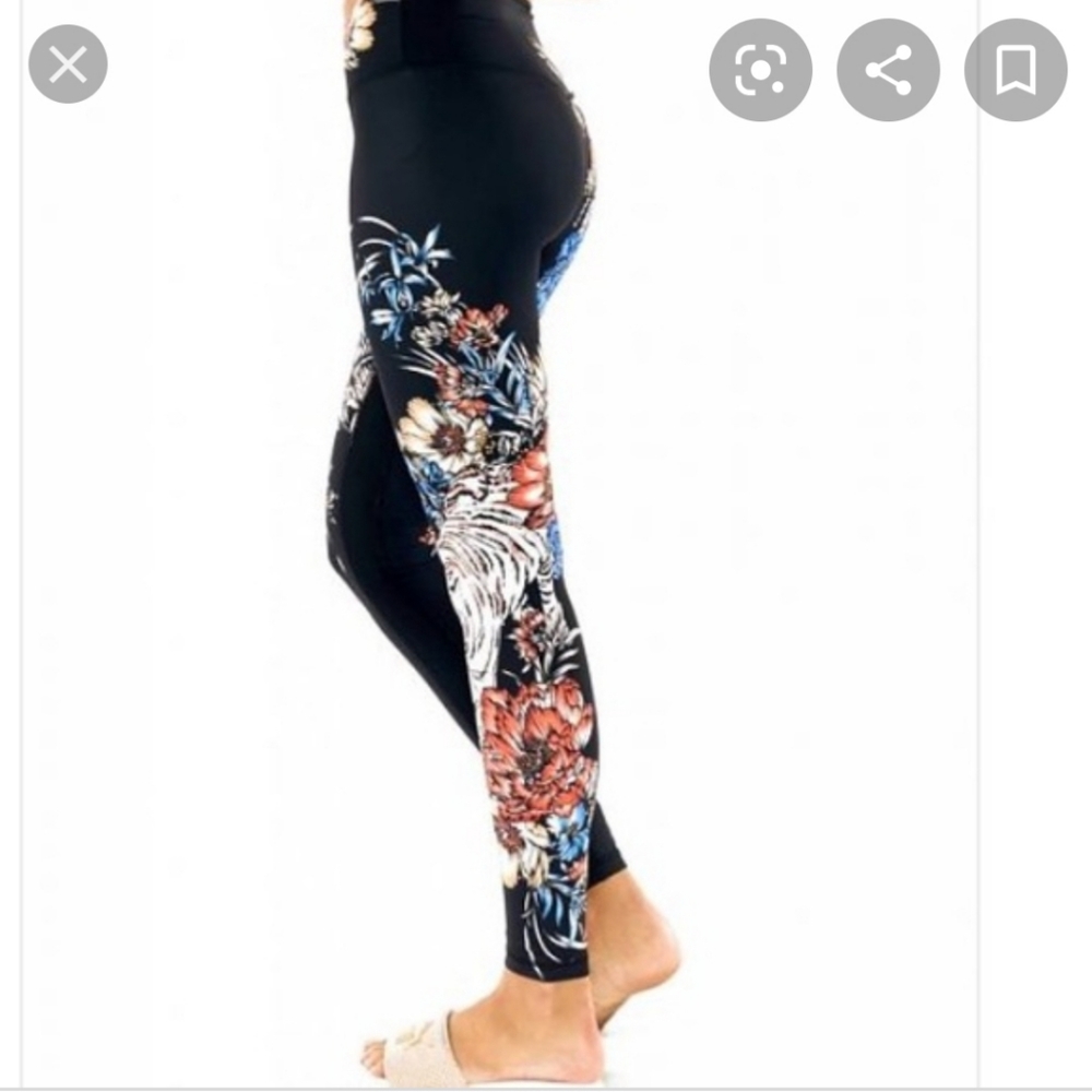 GUC L'urv tropical tiger leggings and crop set - Picture 9 of 9